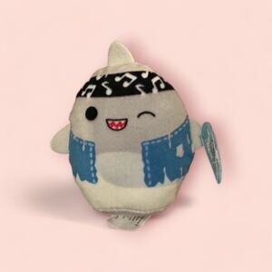 Mcdonalds 2023 Squishville Plush Grey Shark Gordon